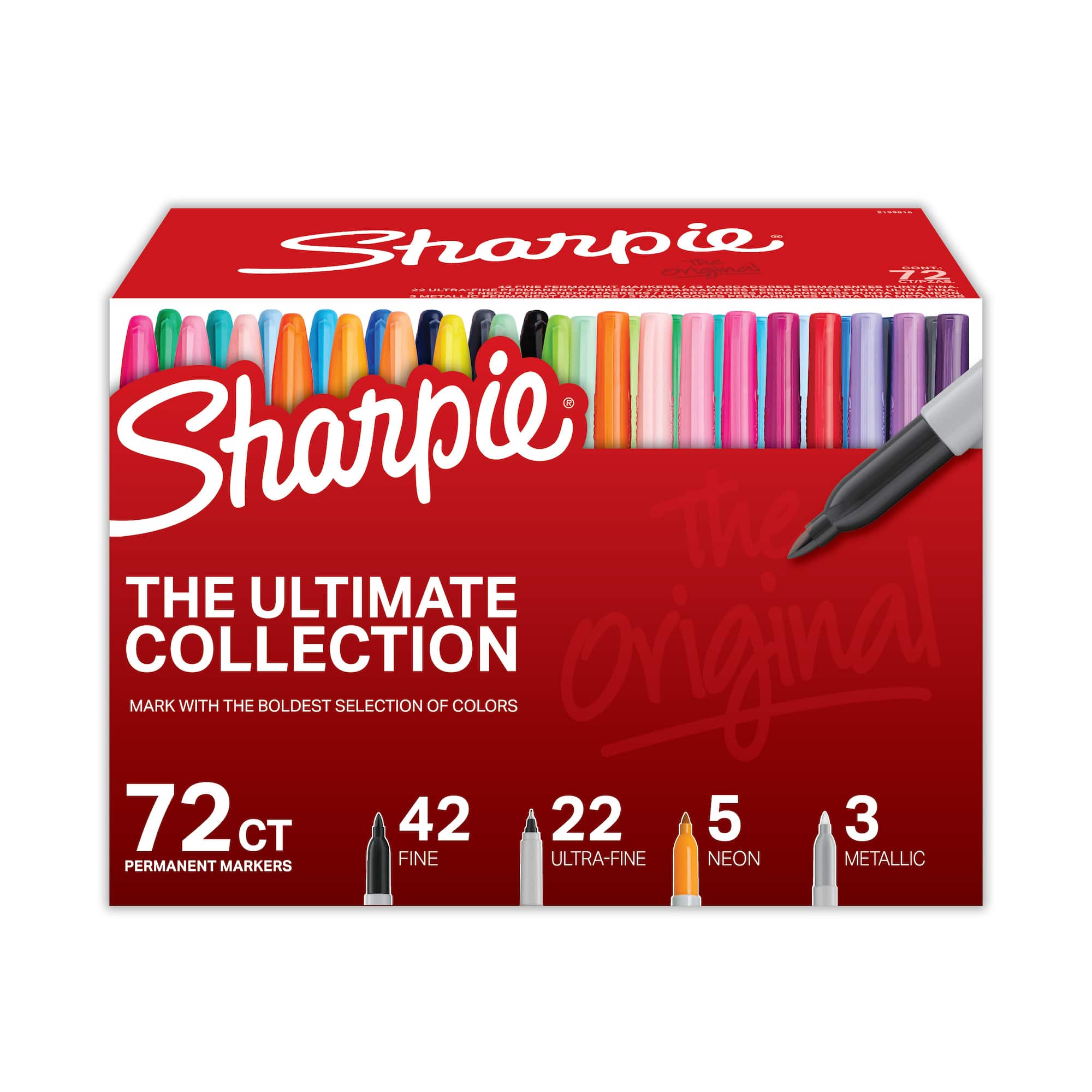 Sharpie® Ultimate Collection Mixed 72 Piece Permanent Markers